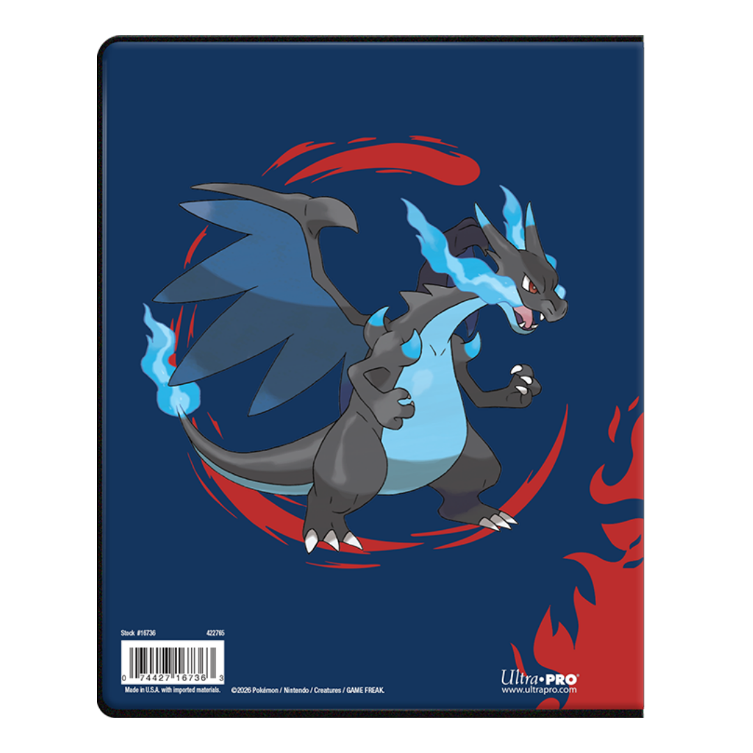 Ultra Pro | Mega Charizard X & Mega Charizard Y | 4-Pocket Portfolio