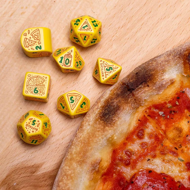 Q Workshop | Margherita | Pizza Dice Set