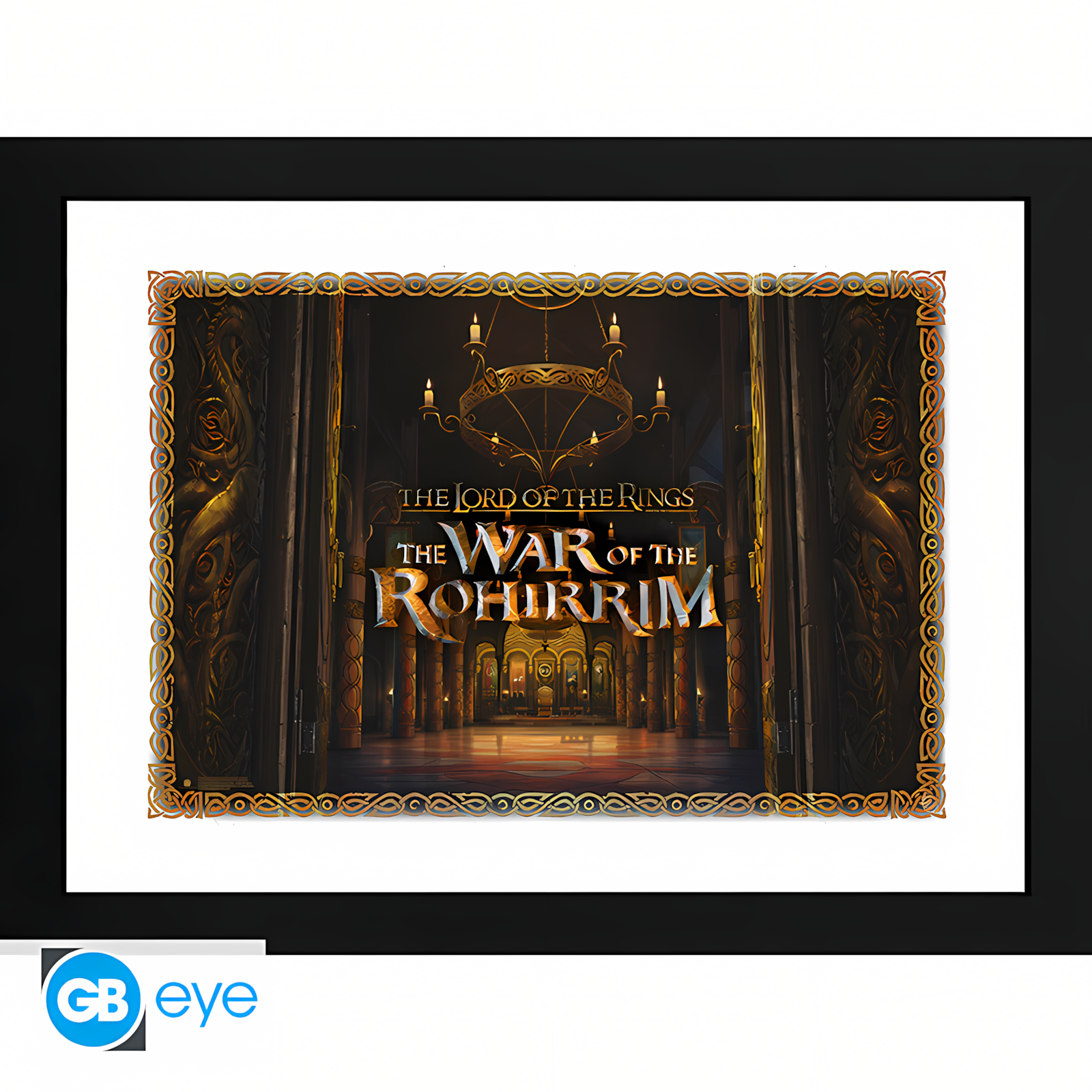Abysse: Lord of the Rings - Framed Print (30 x 40cm) - TWOTR Throne