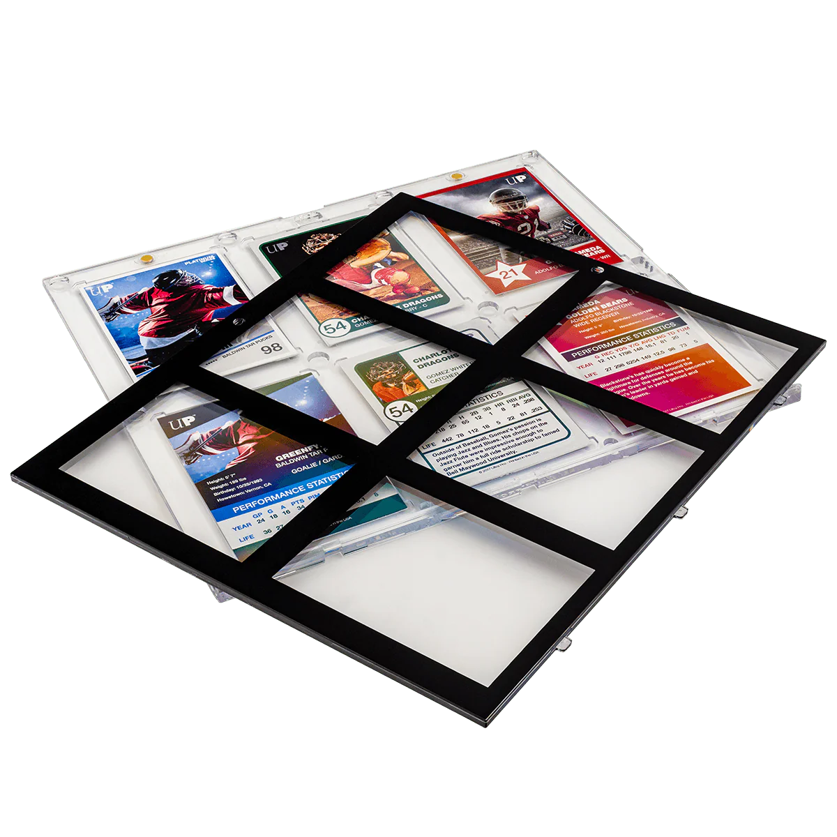 Ultra Pro - 35PT 6-Card Black Border UV ONE-TOUCH Magnetic Holder
