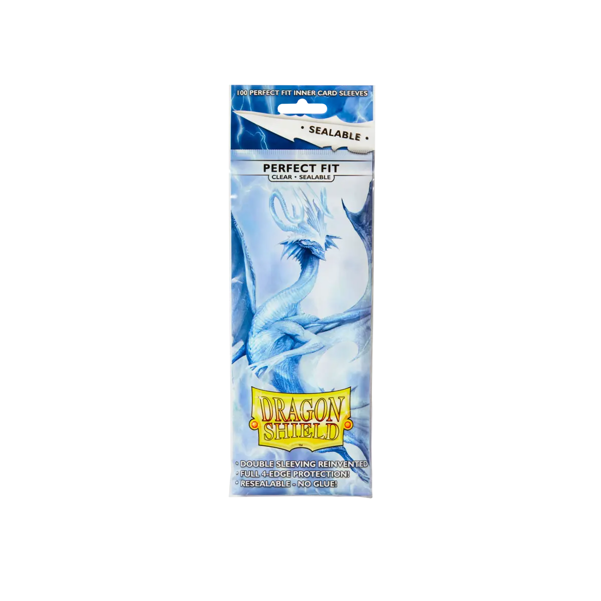 Dragon Shield: Clear - Sealable Perfect Fit Sleeves - Standard Size