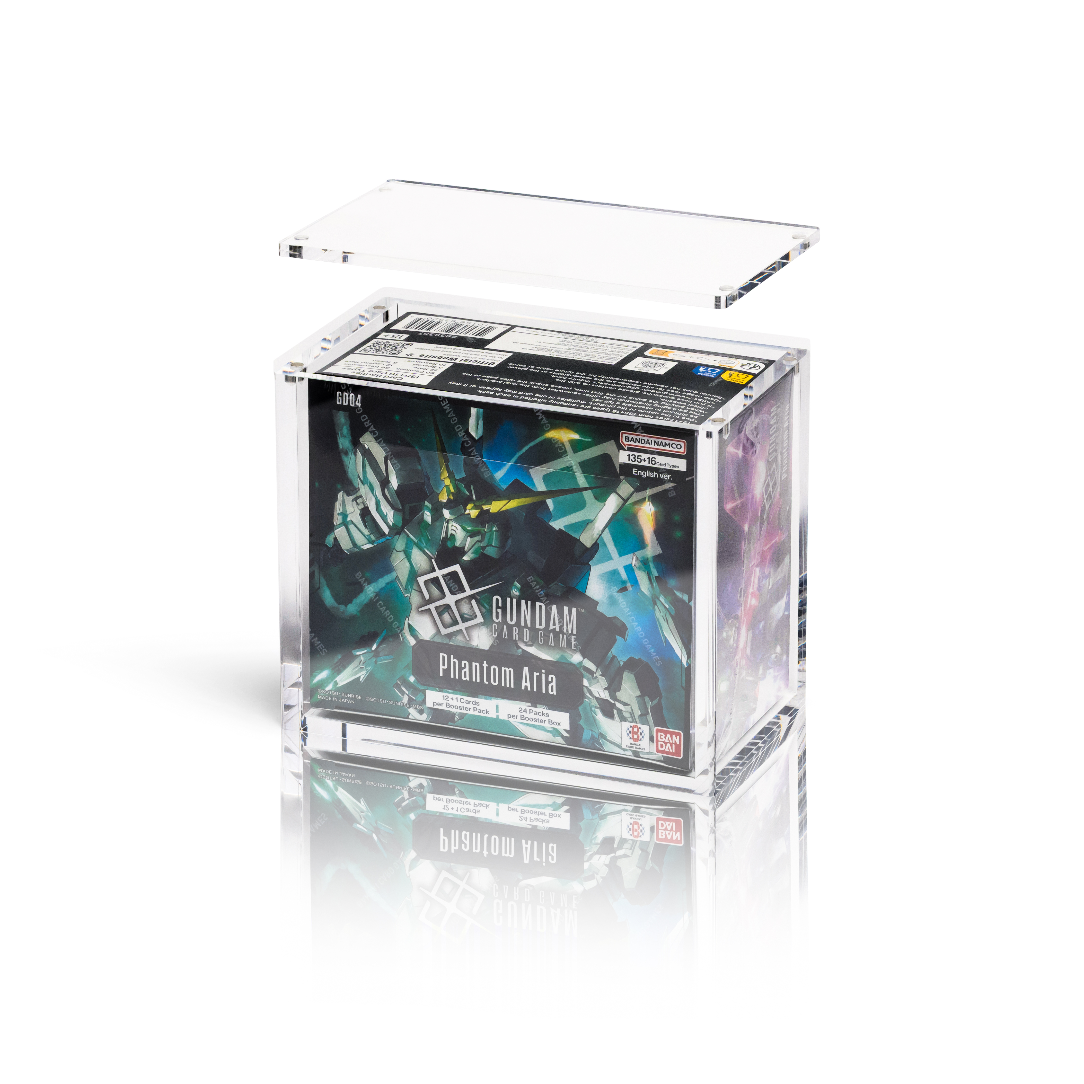 The Acrylic Box | Gundam TCG Booster Box | Acryl Case