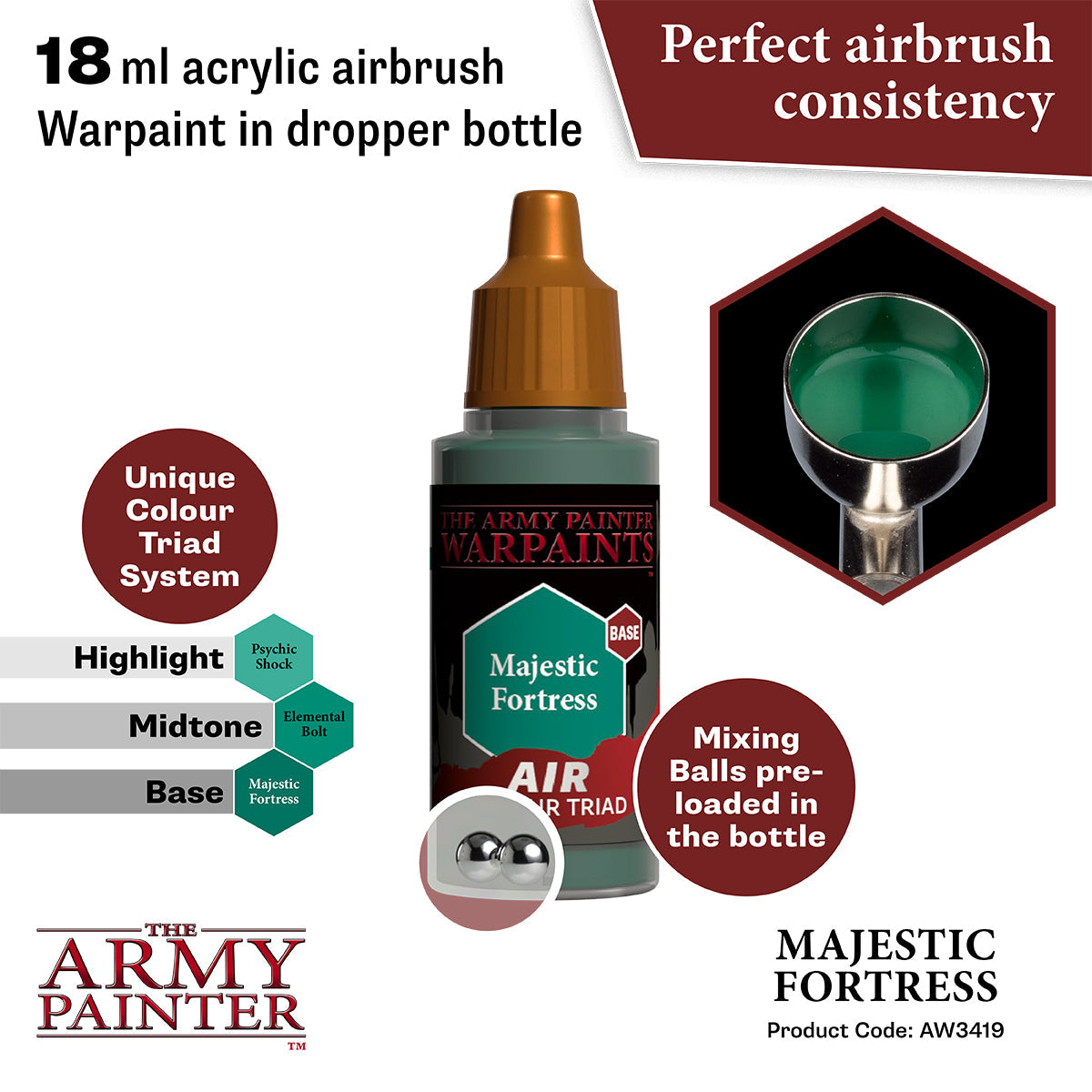 The Army Painter - Majestic Fortress - Warpaints Air