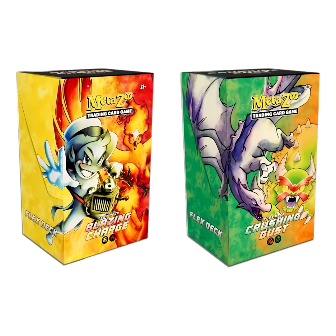 MetaZoo - Crushing Gust & Blazing Charge - Flex Deck (EN)