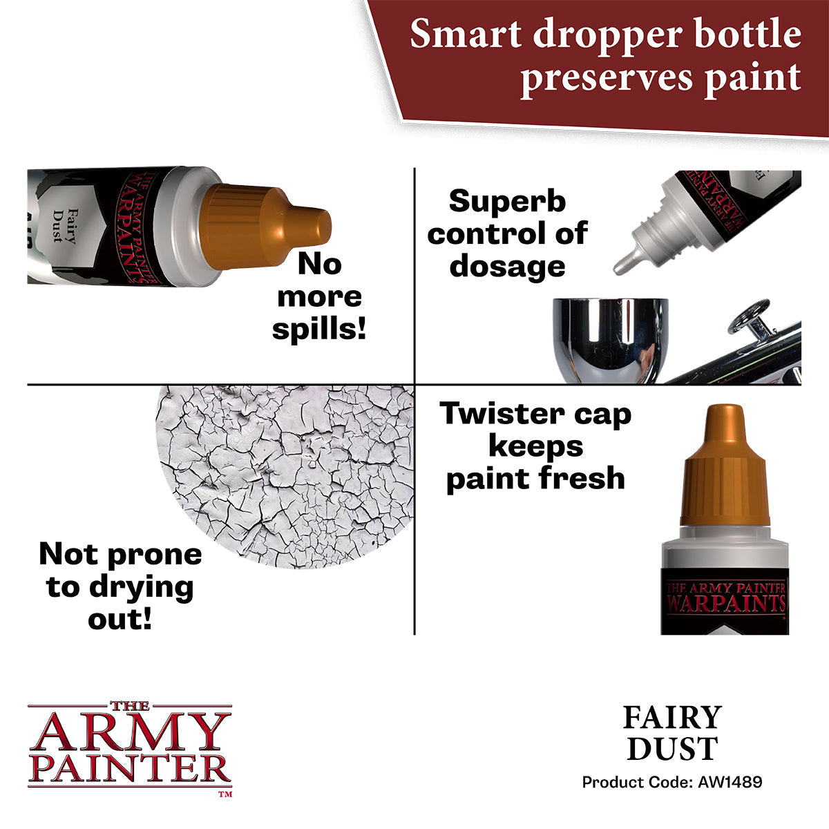 The Army Painter - Fairy Dust - Warpaints Air Metallics