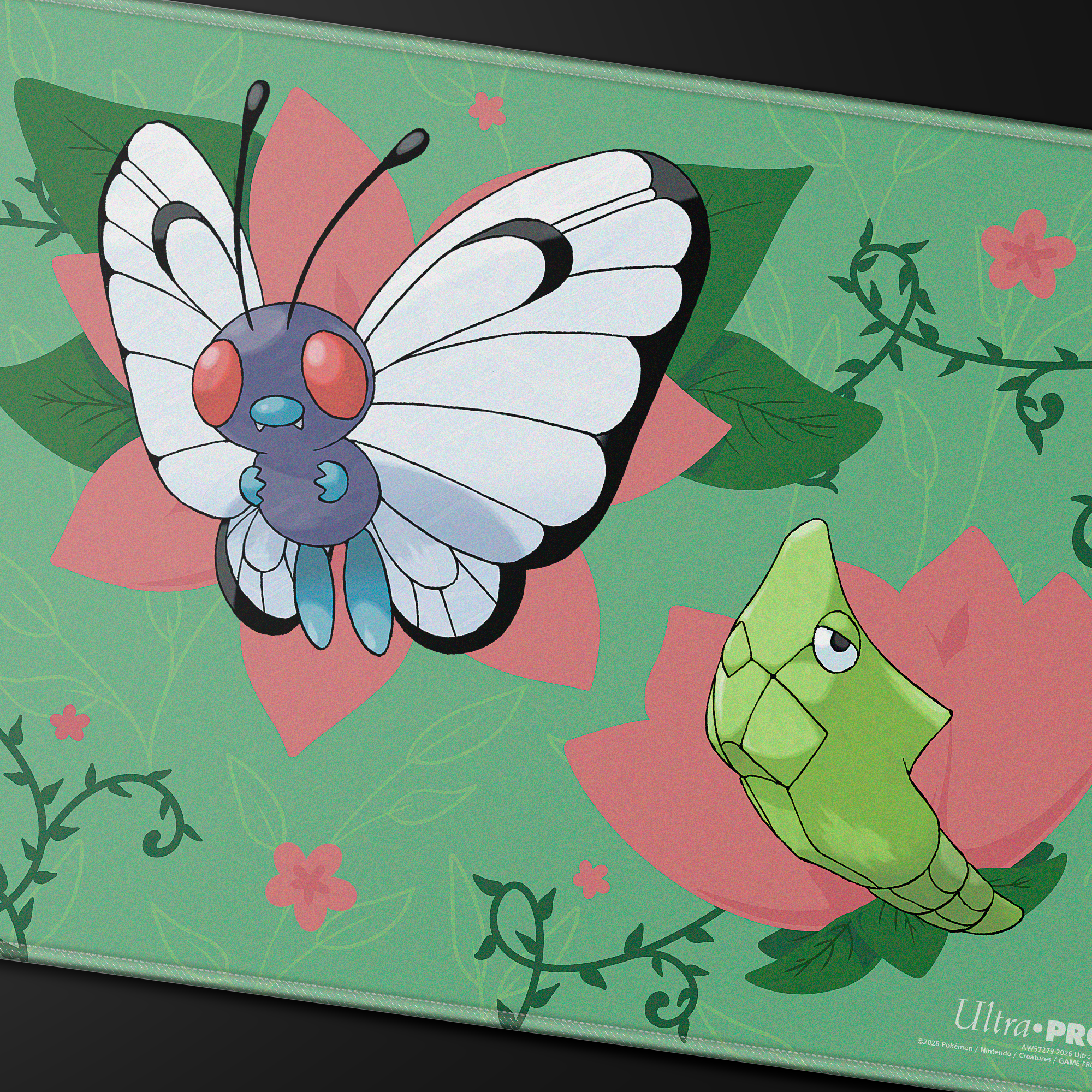 Ultra Pro - Caterpie Evolutions Stitched Playmat für Pokémon Ultra Pro - Caterpie Evolutions Stitched Playmat für Pokémon