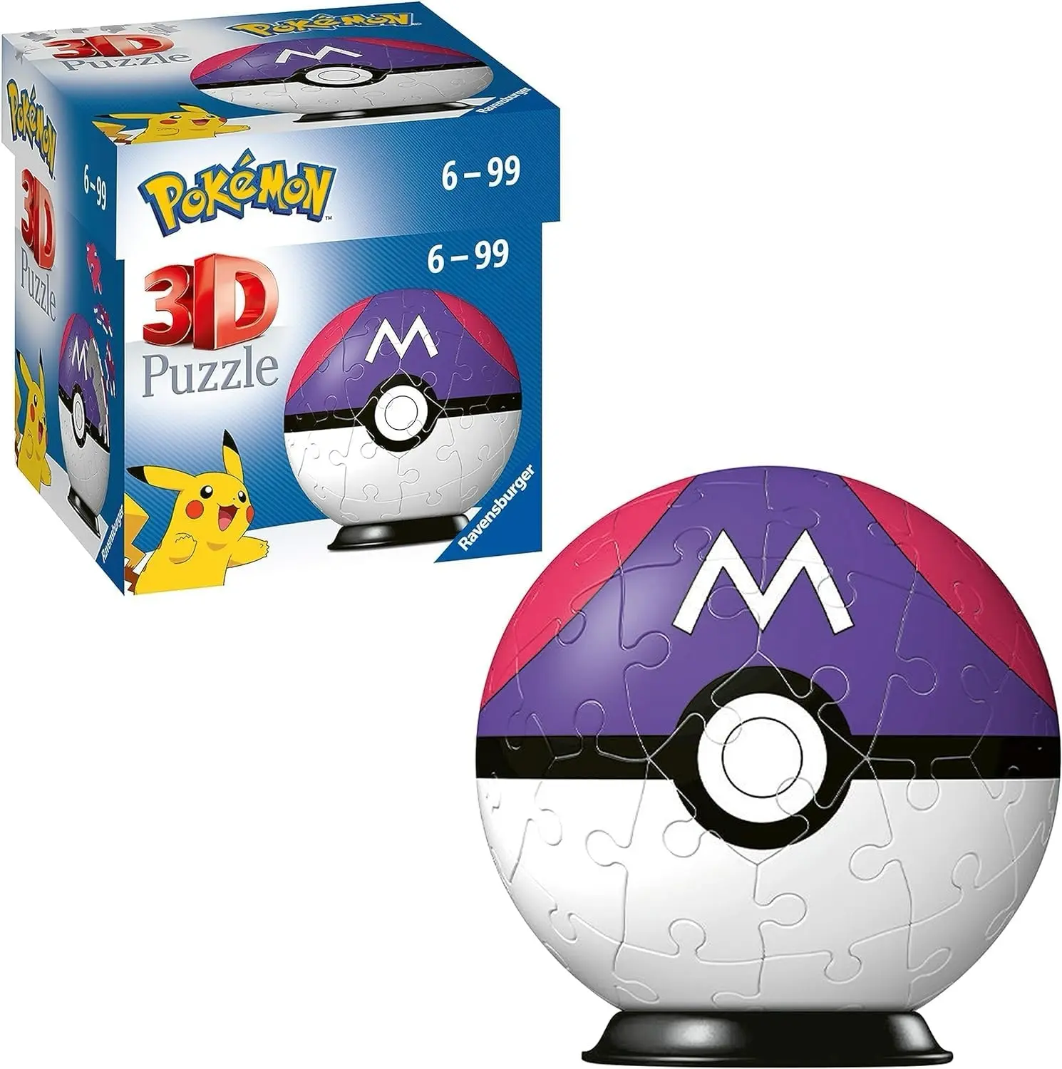 Ravensburger | Pokémon Meisterball-Ball | 3D Puzzle