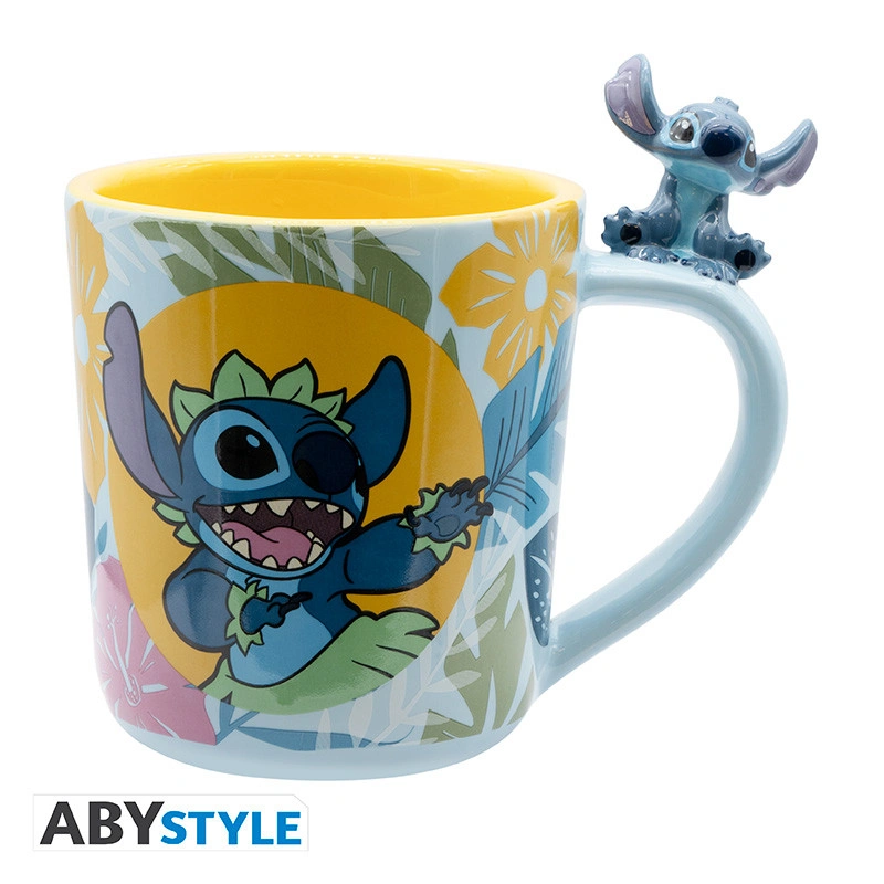 Abysse | Disney Lilo & Stitch | Hawaiian Stitch 3D Mug Handle (460ml)