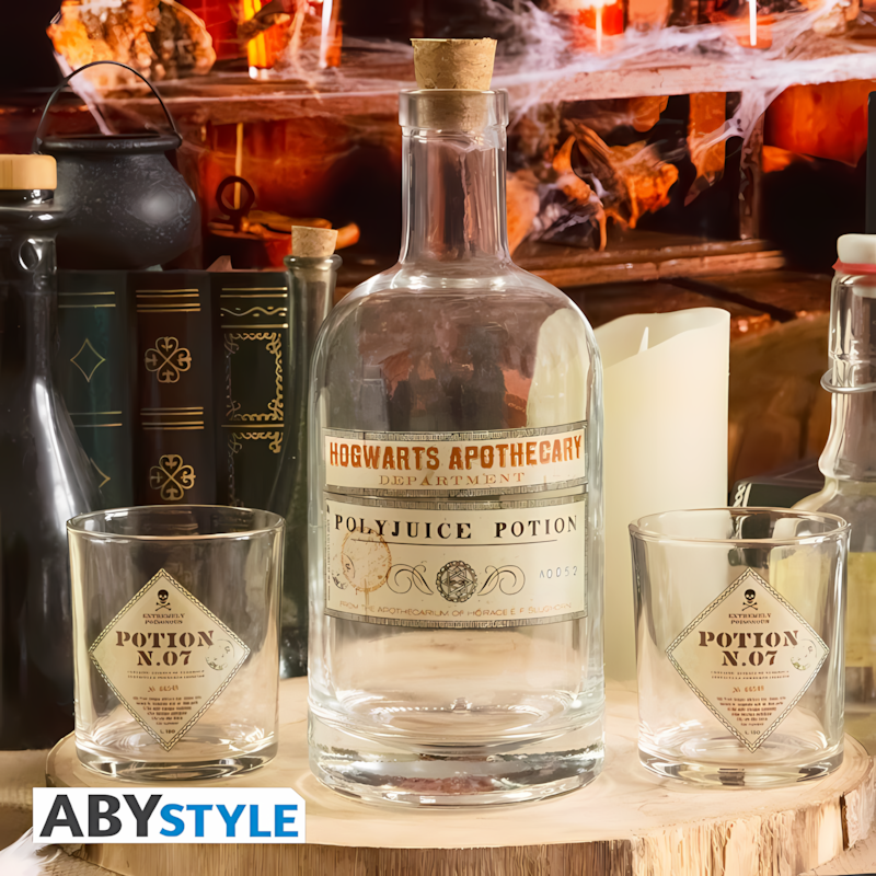 Harry Potter | Potion | Set Bottle & Glass