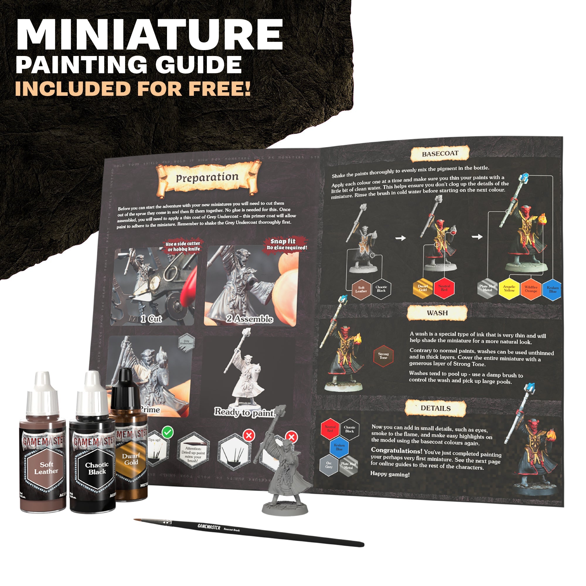 GameMaster - Adventure Starter - Role-Playing Paint Set