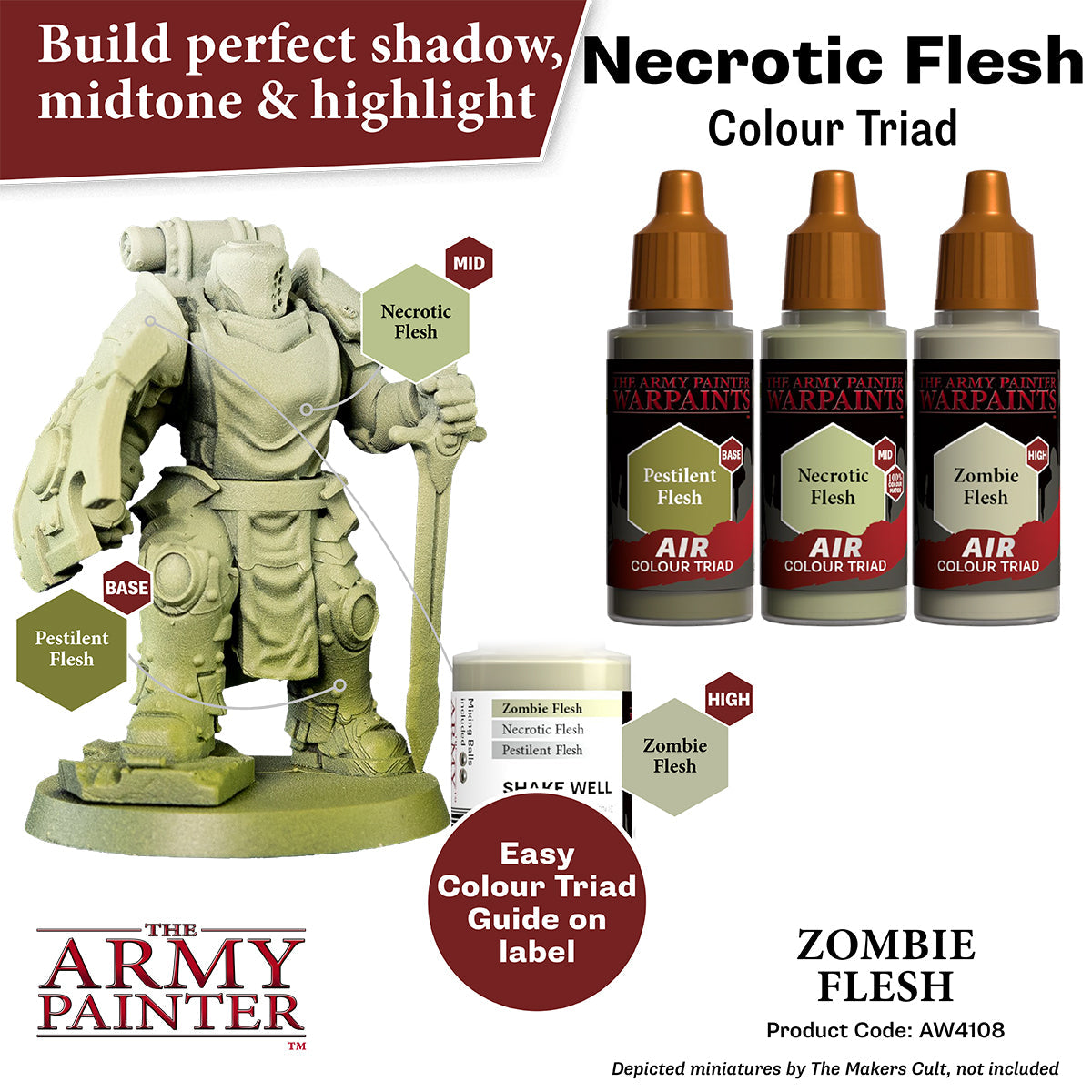 The Army Painter - Zombie Flesh - Warpaints Air