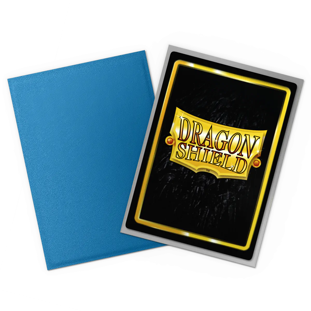 Dragon Shield: Cobalt/Silver - Dual Matte - Standard Size (100 Sleeves)