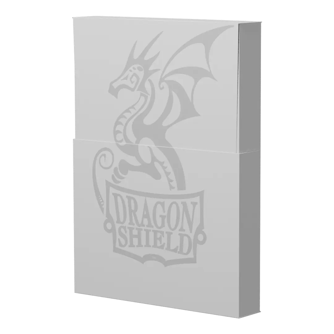 Dragon Shield: Cube Shell - Ashen White Dragon Shield: Cube Shell - Ashen White