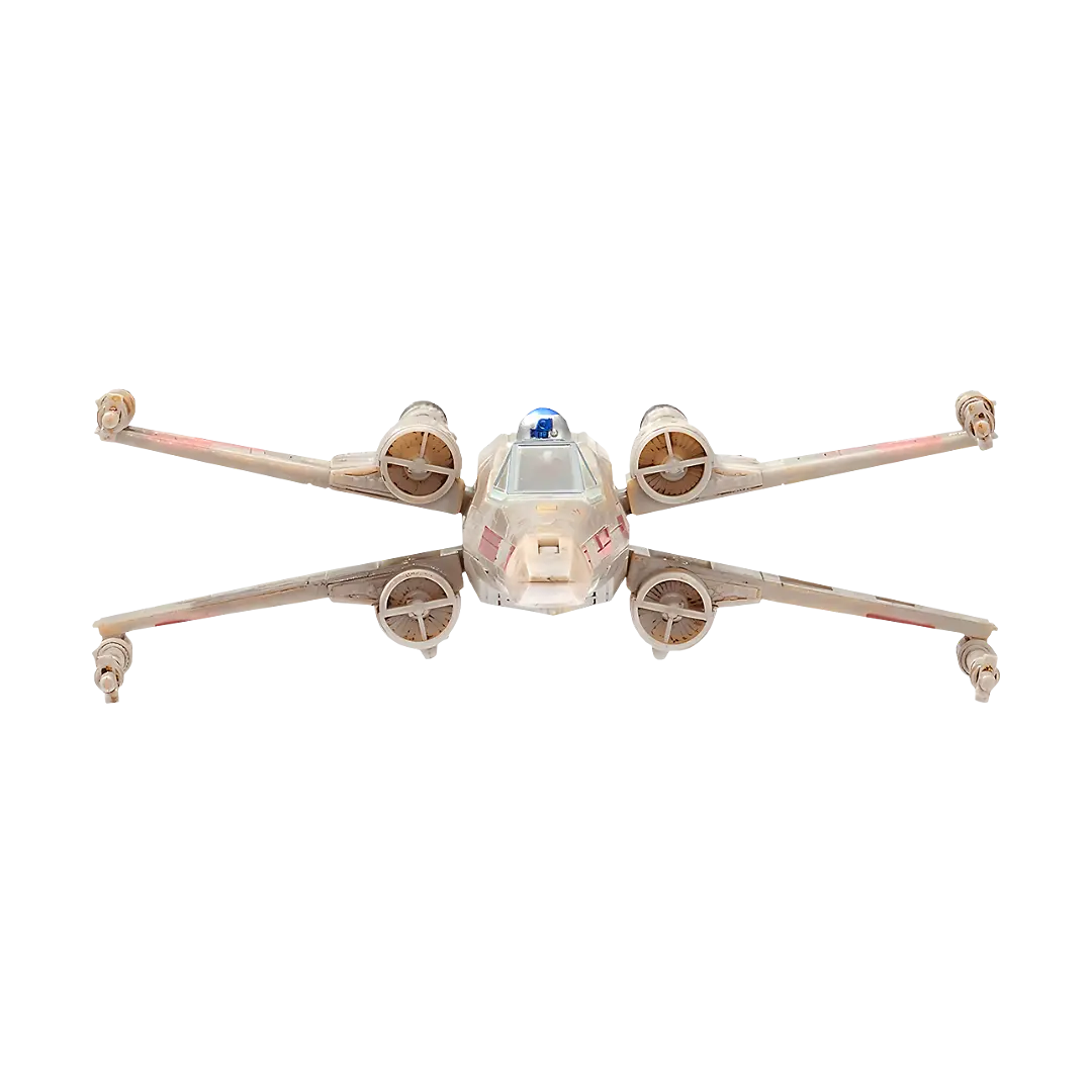 Jazwares: Star Wars - Luke Skywalker - X-Wing - Raumschiff 13cm (inklusive 2 Spielfiguren)