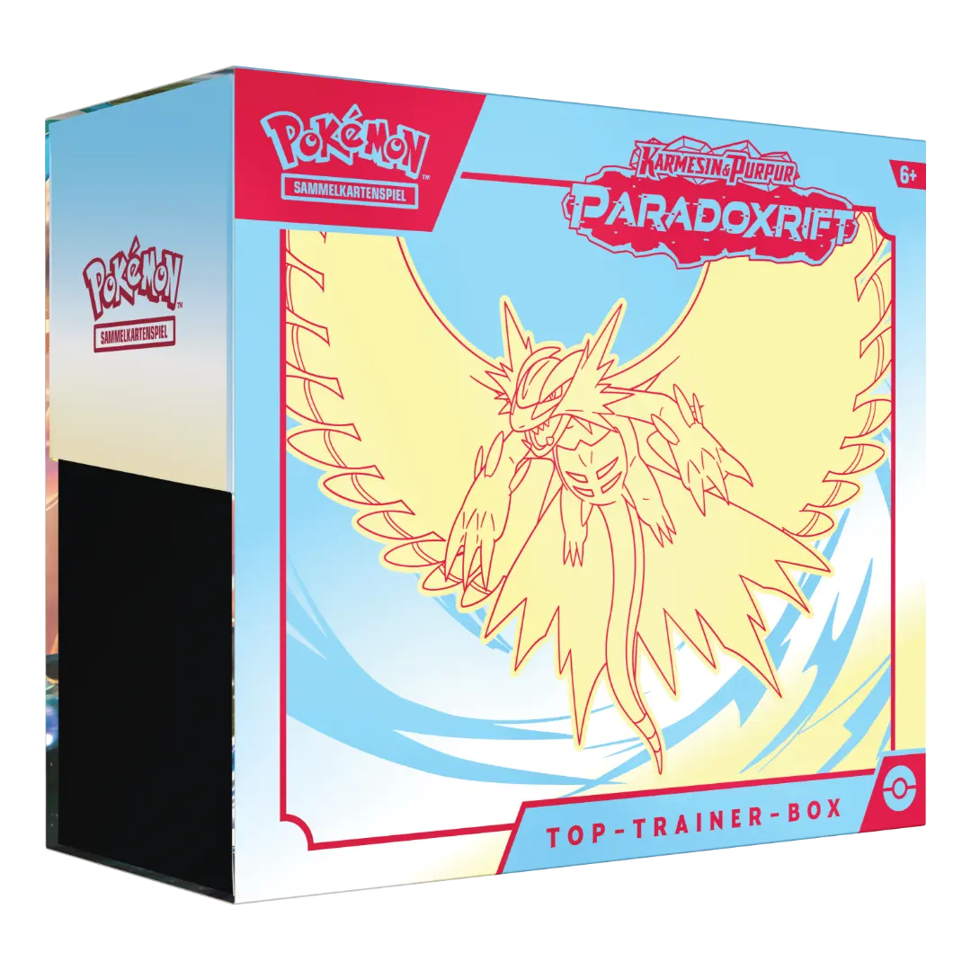 Pokémon TCG: Paradoxrift (SV04) - Top Trainer Box (DE) Pokémon TCG: Paradoxrift (SV04) - Top Trainer Box (DE)