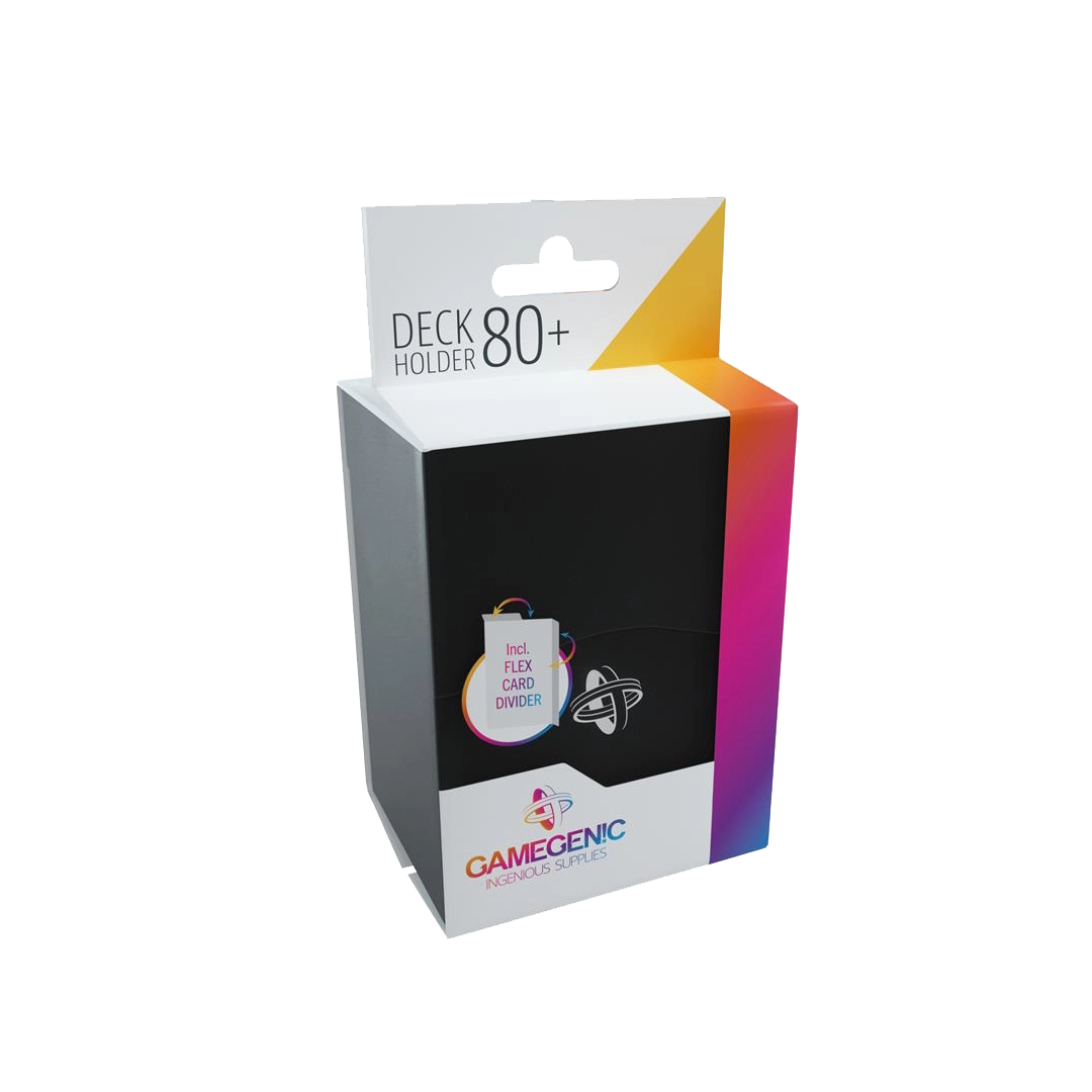 Gamegenic - Deckbox Deck Holder 80+ - Schwarz Gamegenic - Deckbox Deck Holder 80+ - Schwarz