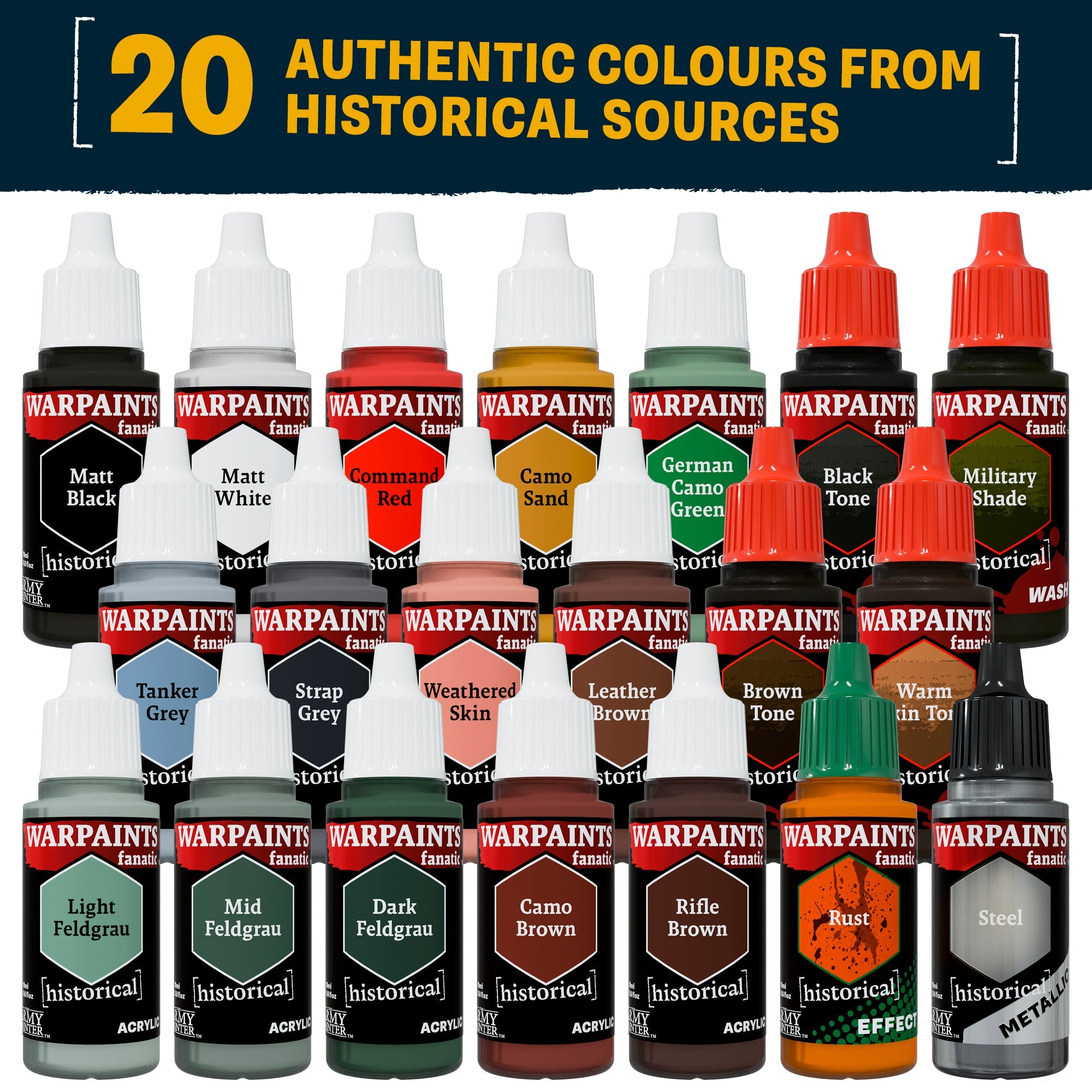 The Army Painter - WWII German - Historical Paint Set