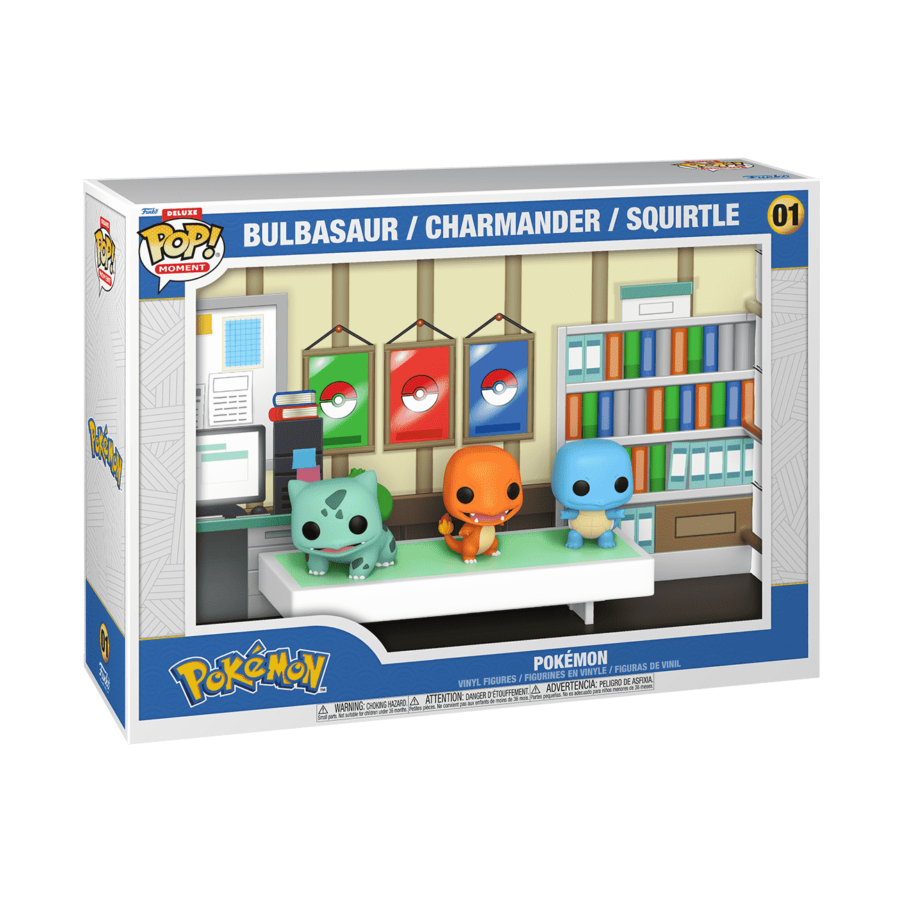 POP Moments DLX: Pokémon Starters (1996) Moment Deluxe - Pokémon