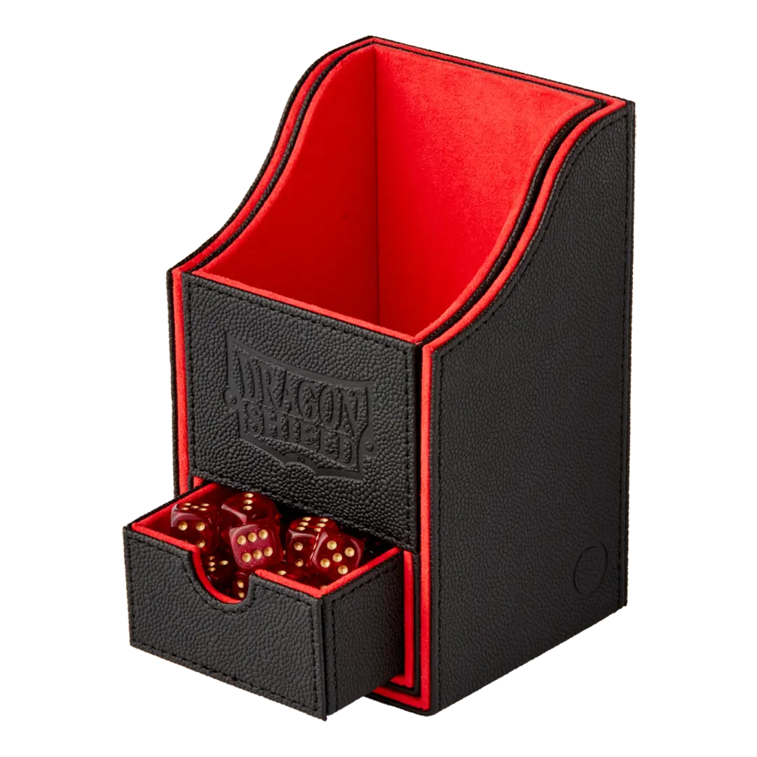 Dragon Shield: Nest +100 - Black/Red