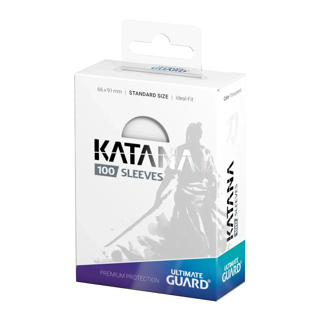 Ultimate Guard | Katana Sleeves | Standard Size (100) Transparent