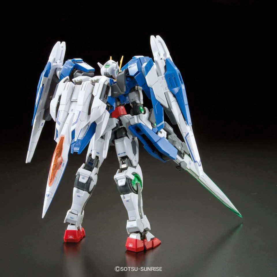 Bandai: RG GN-0000+GNR-010 00 Raiser – Mobile Suit Gundam 00 (1/144)