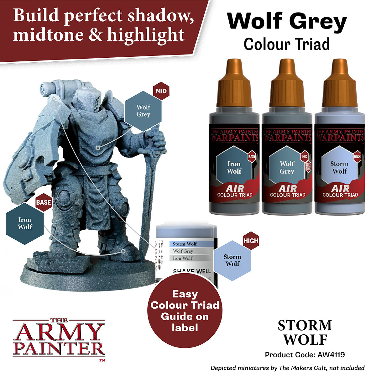 The Army Painter - Storm Wolf - Warpaints Air