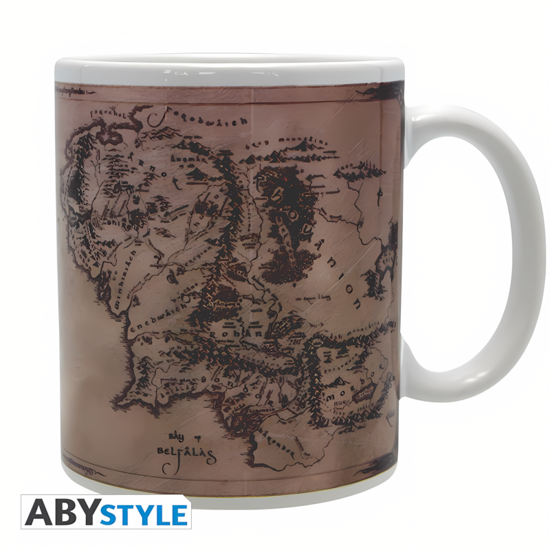Lord of the Rings | Rohan & Gondor Map | Mug (320ml)