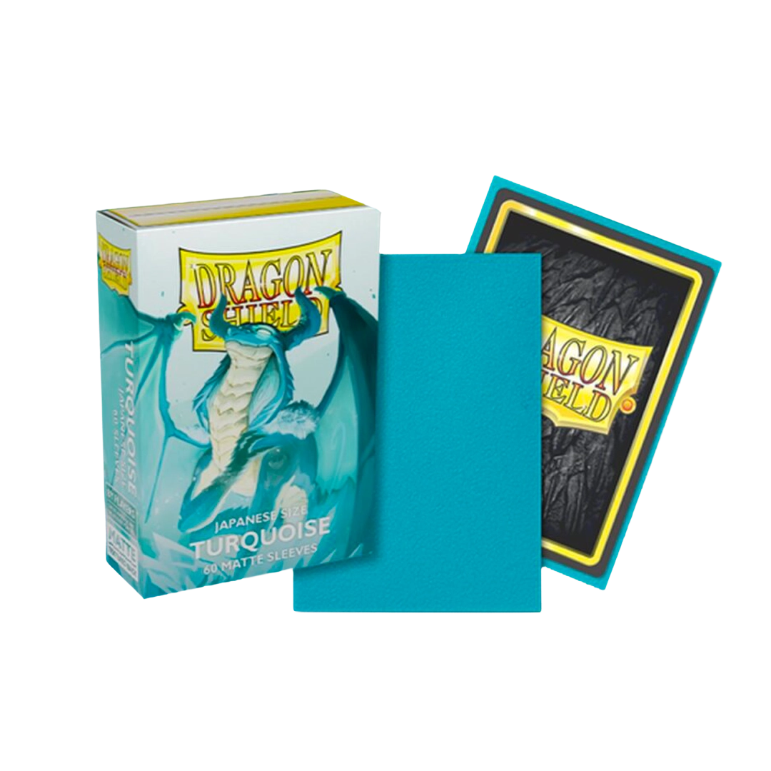 Dragon Shield: Turquoise - Matte Sleeves - Japanese Size