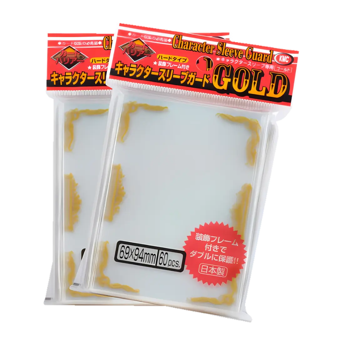 KMC | Standard Sleeves | Character Sleeve Guard Gold (60)