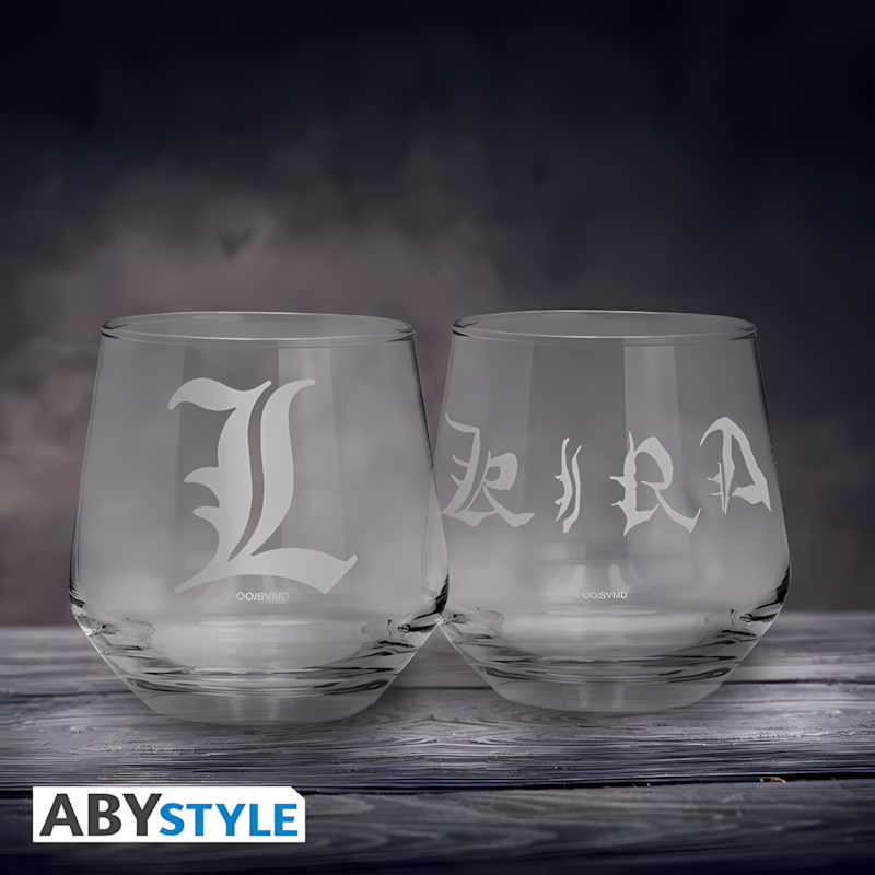 Death Note | Kira & L | Glass Set