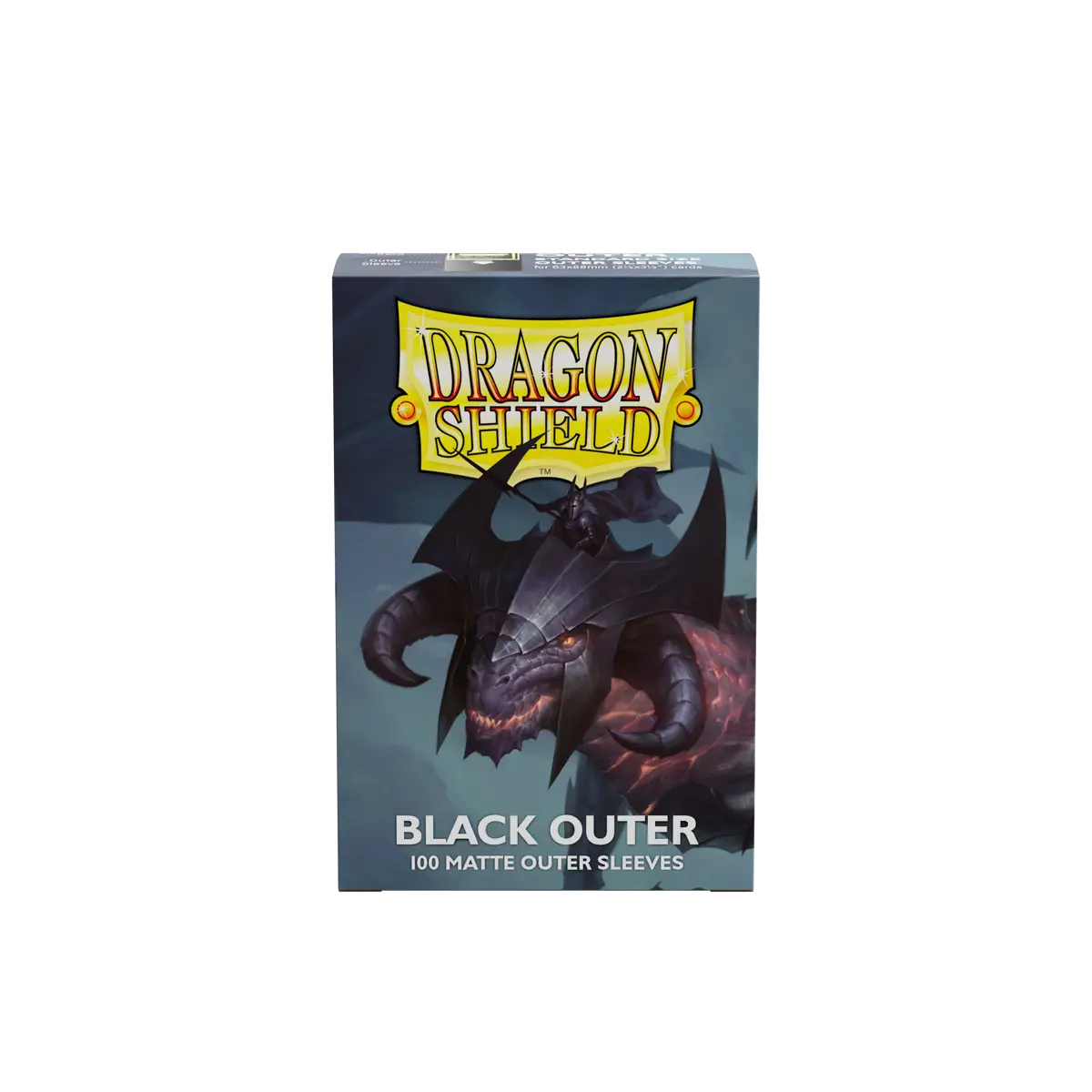 Dragon Shield: Black - Matte Outer Sleeves - Standard Size