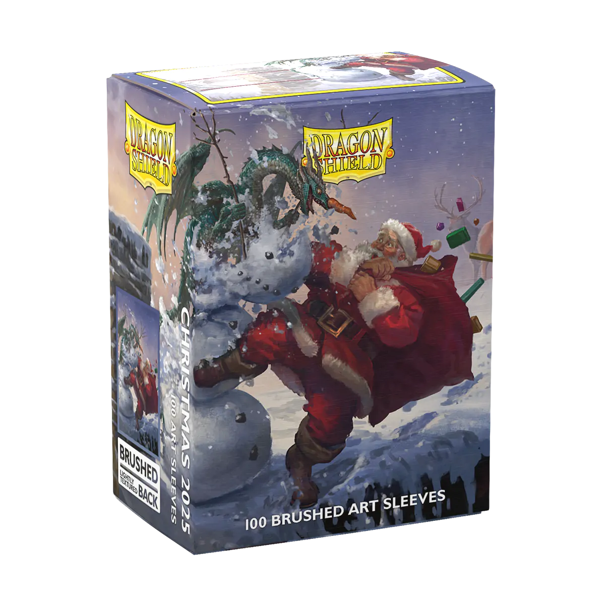 Dragon Shield: Brushed Art Sleeves - Standard Size / Christmas 2025