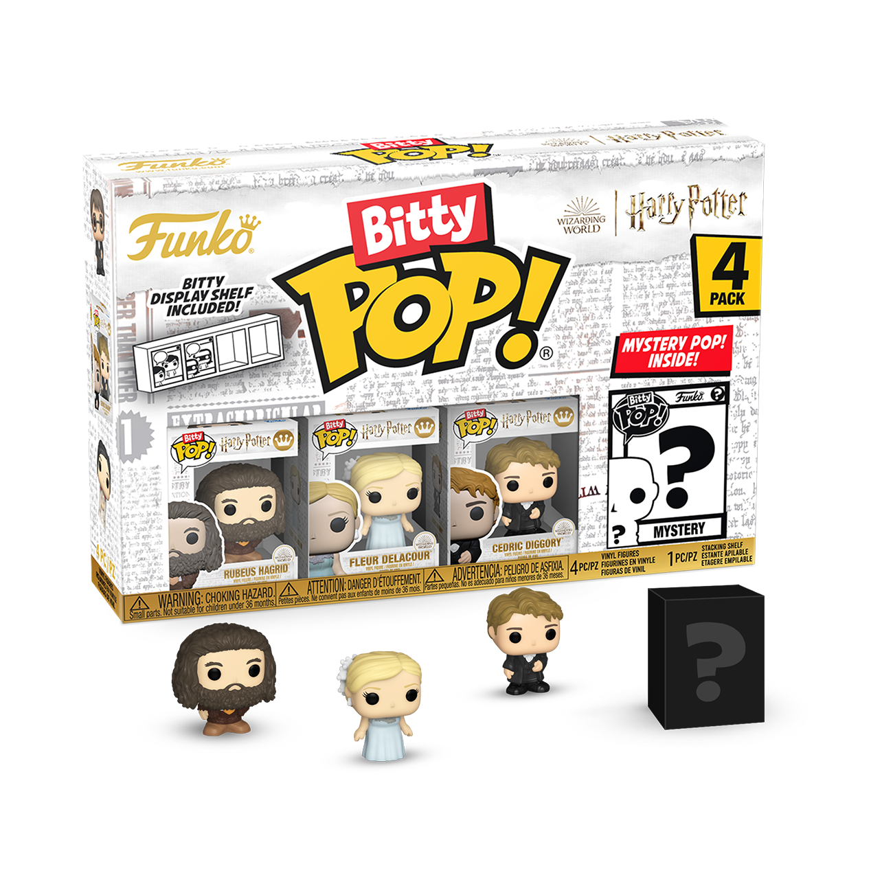 Bitty POP!: Hagrid 4-Pack Series 4 - Harry Potter