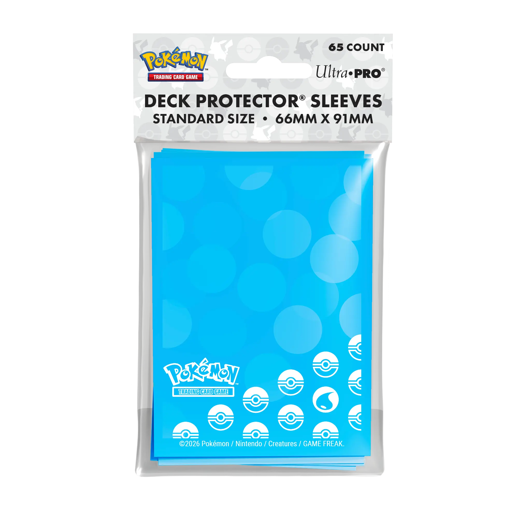 Ultra Pro - Deck Protector Sleeves - Water Type (65ct)
