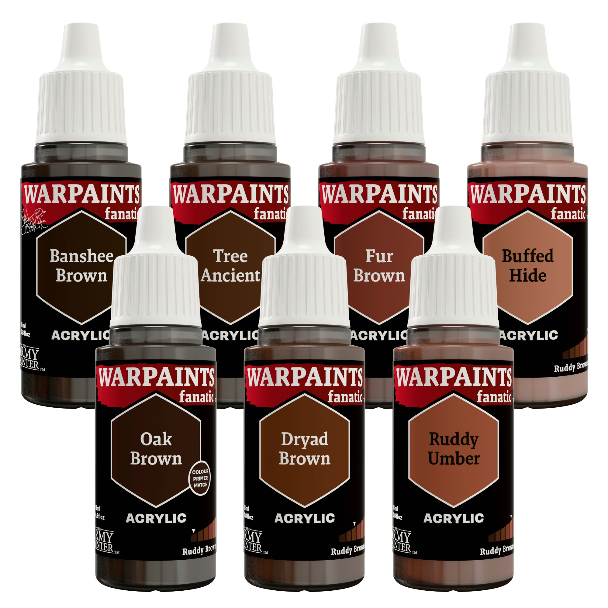 The Army Painter - Ruddy Browns - Flexible Triad PLUS+