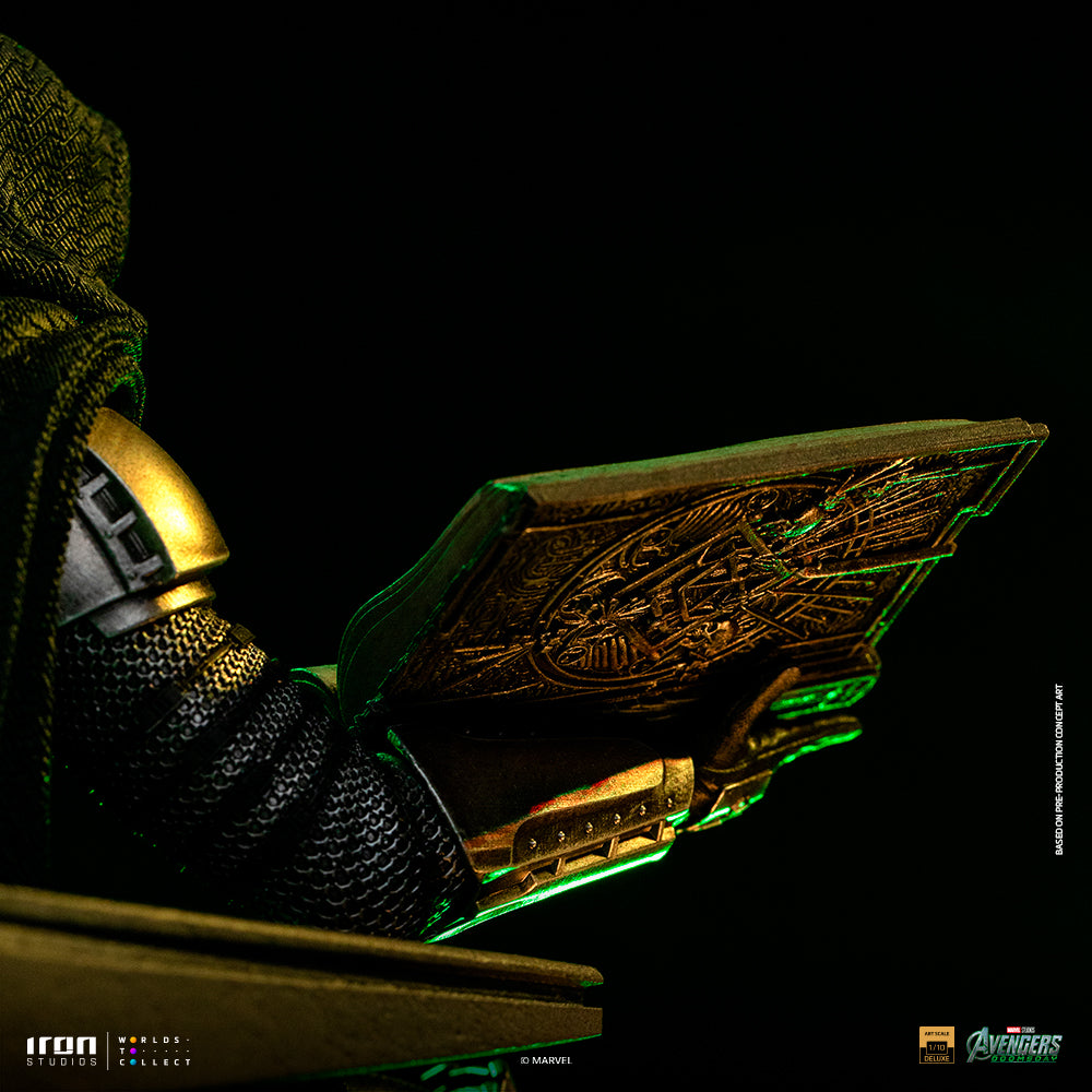 Iron Studios | Doctor Doom on Throne | Avengers: Doomsday - Deluxe Art Scale 1/10