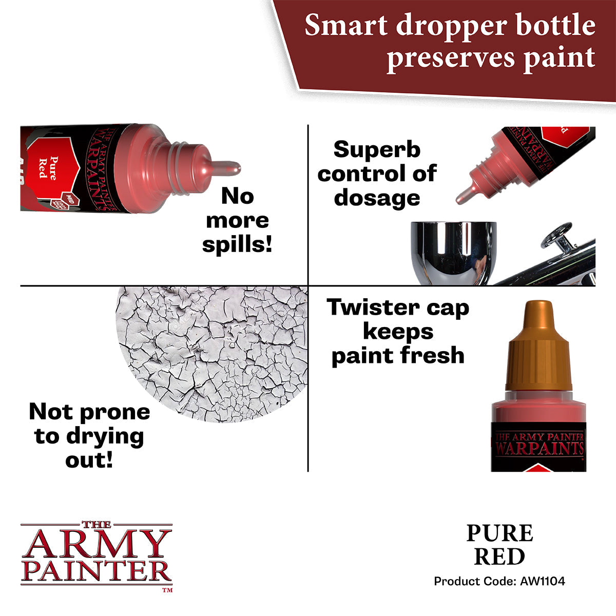 The Army Painter - Pure Red - Warpaints Air