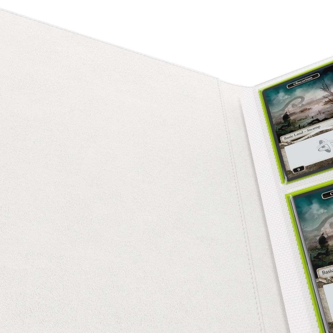 Gamegenic | Prime Album 8-Pocket | White Portfolio