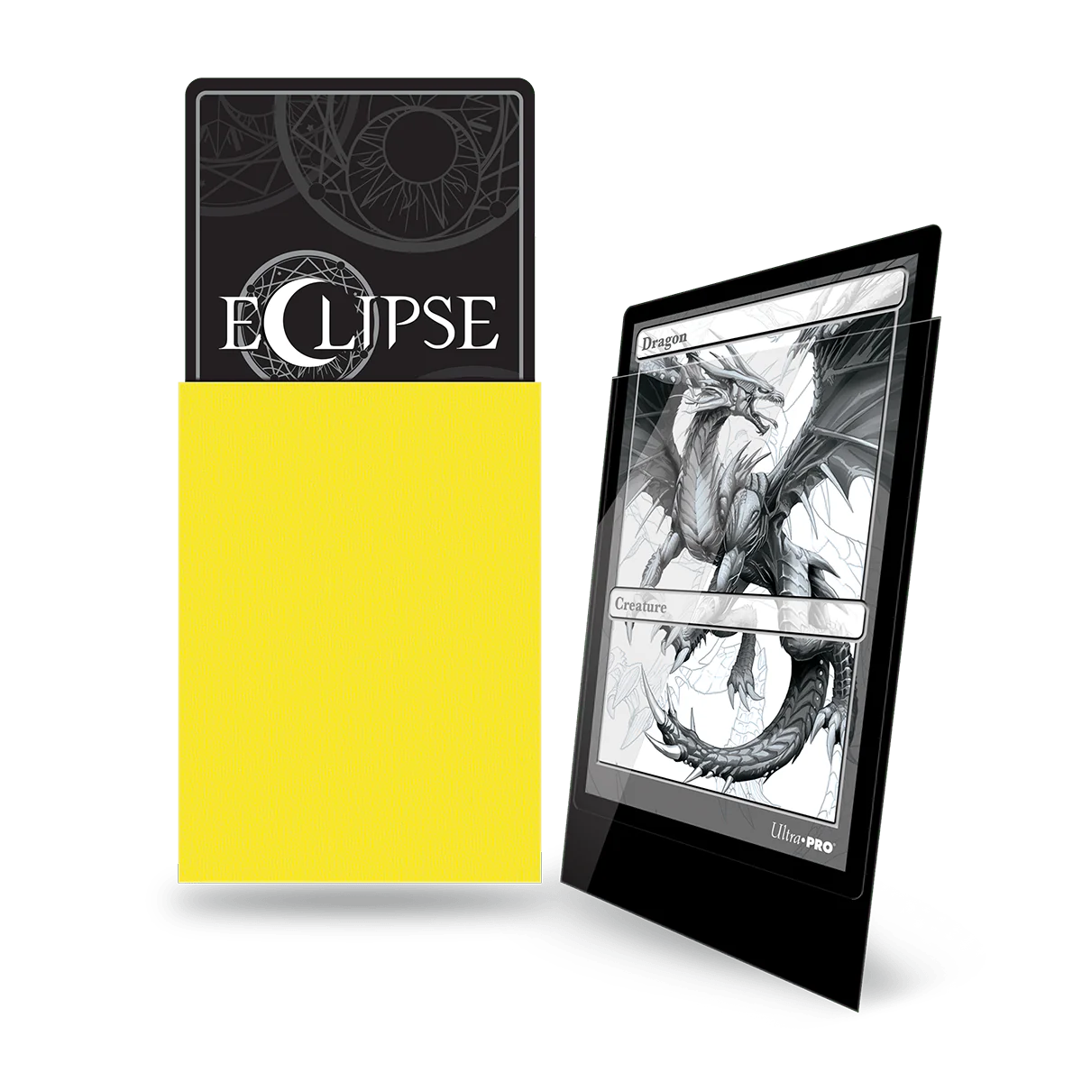 Ultra Pro | Eclipse Gloss - Lemon Yellow | Standard Sleeves (100ct)