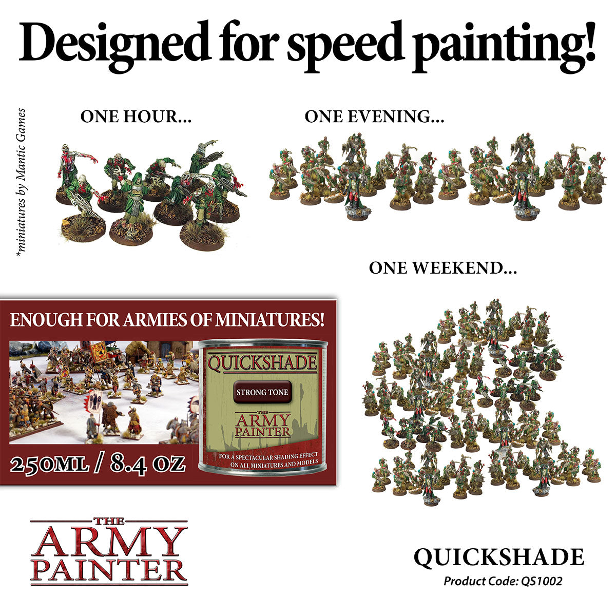 The Army Painter - Strong Tone - Quickshade Dip