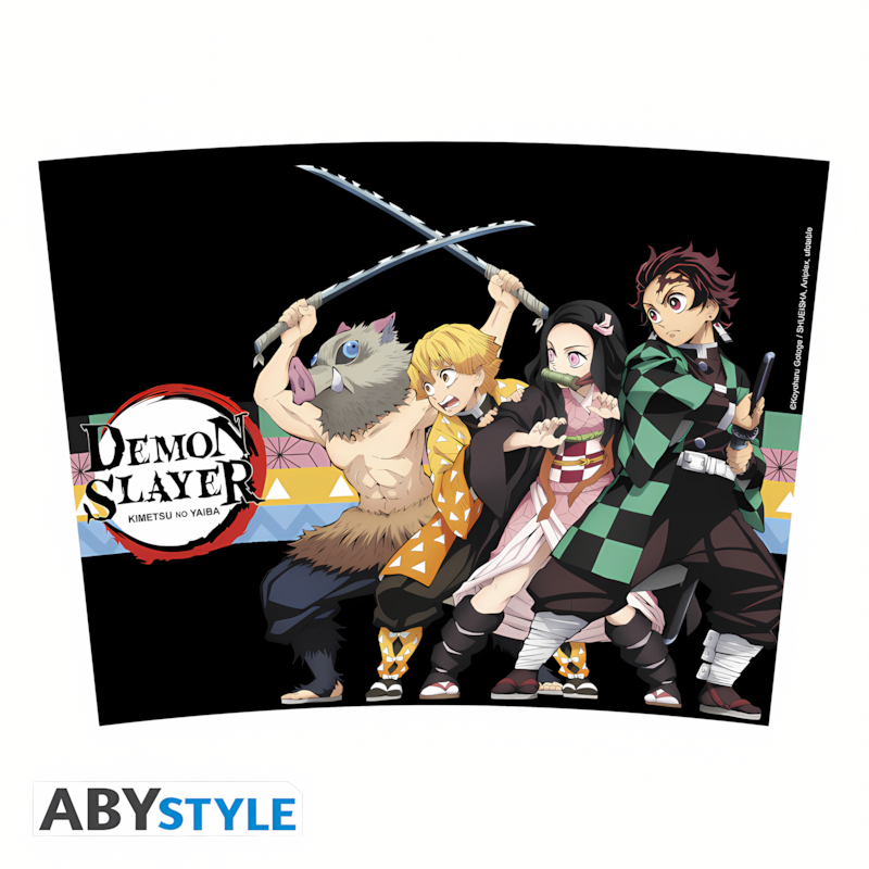 Demon Slayer | Characters Strip Patterns | Travel Mug