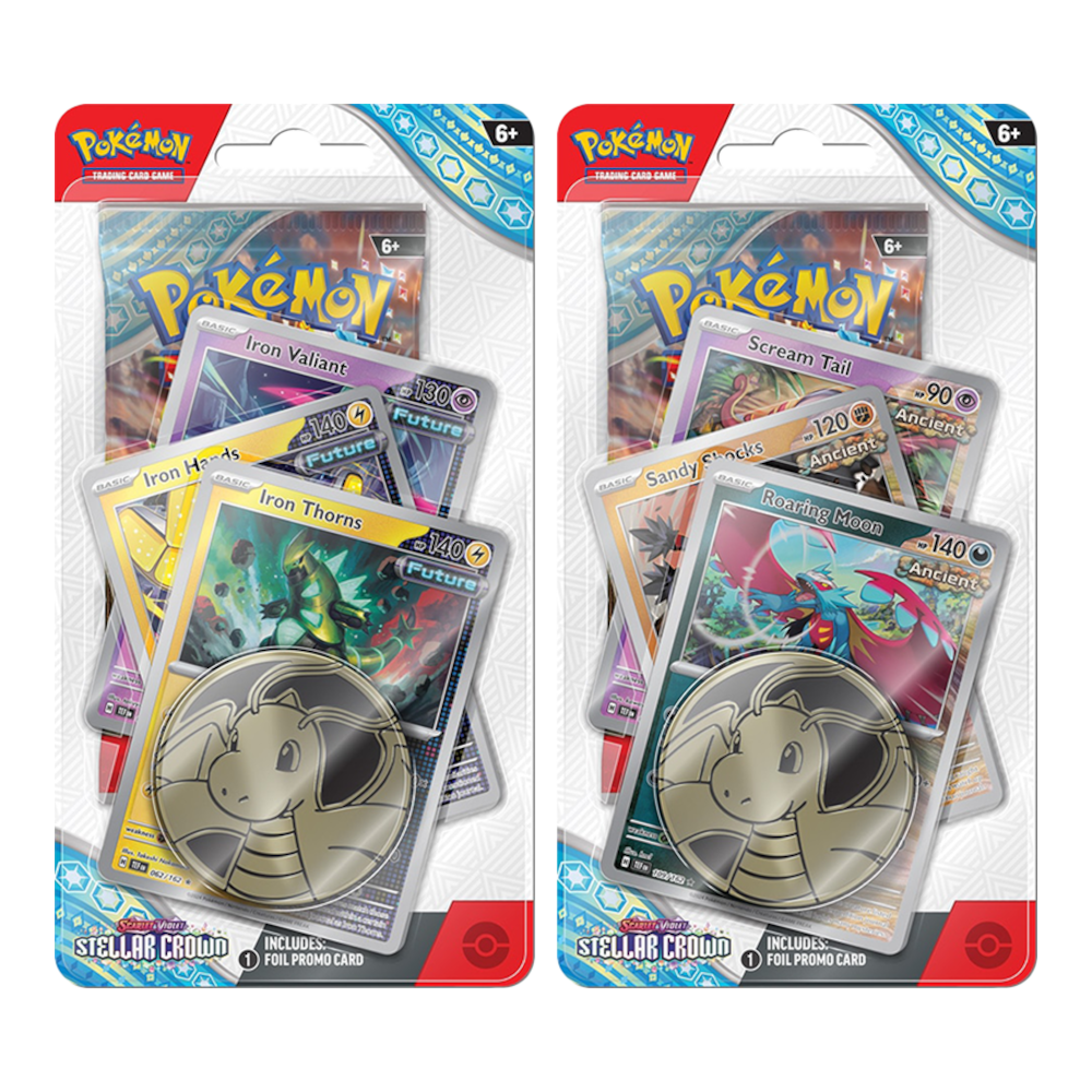 Pokémon TCG: Stellar Crown (SV07) - Premium Checklane Blister (EN) Pokémon TCG: Stellar Crown (SV07) - Premium Checklane Blister (EN)