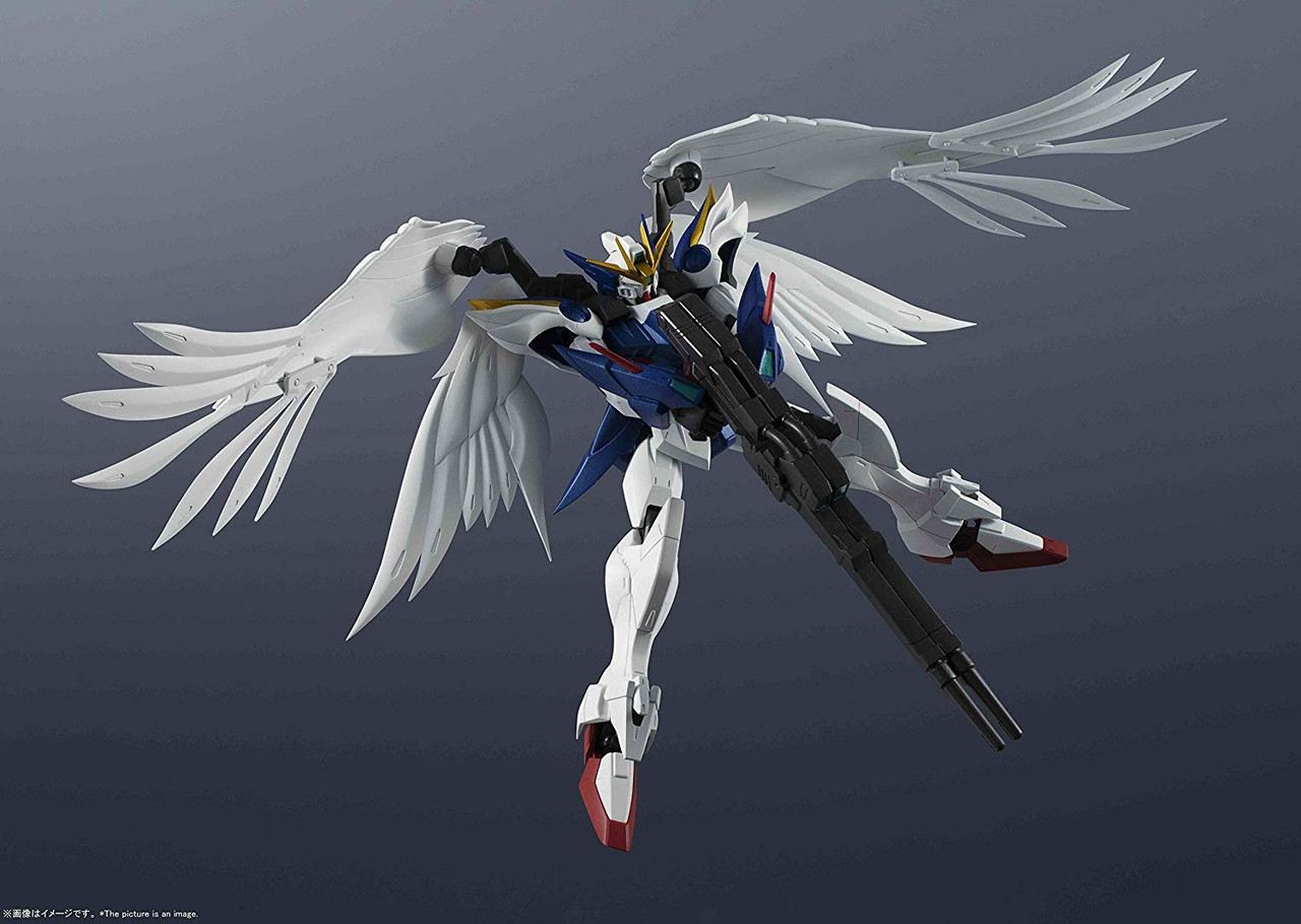 Tamashii Nations | XXXG-00W0 Wing Gundam Zero (Version A.N.I.M.E.) The Robot Spirits (13cm) | Gundam
