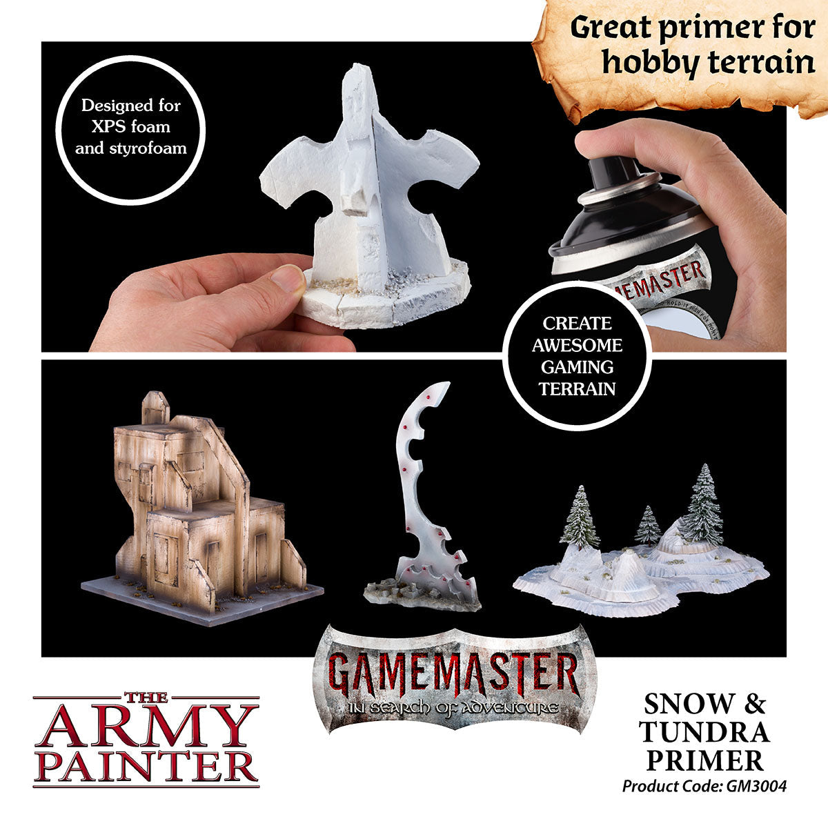 GameMaster - Snow & Tundra - Terrain Primer