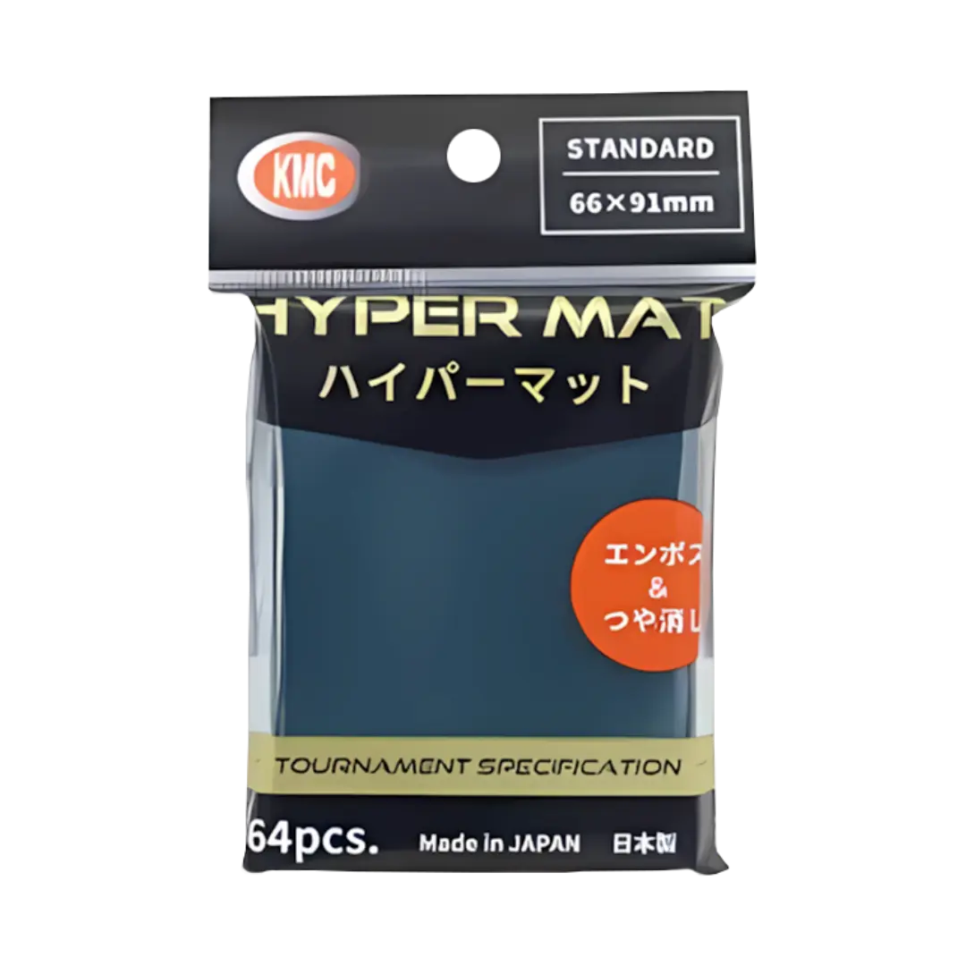 KMC - Standard Sleeves Hyper Mat (64) Stil: Grün