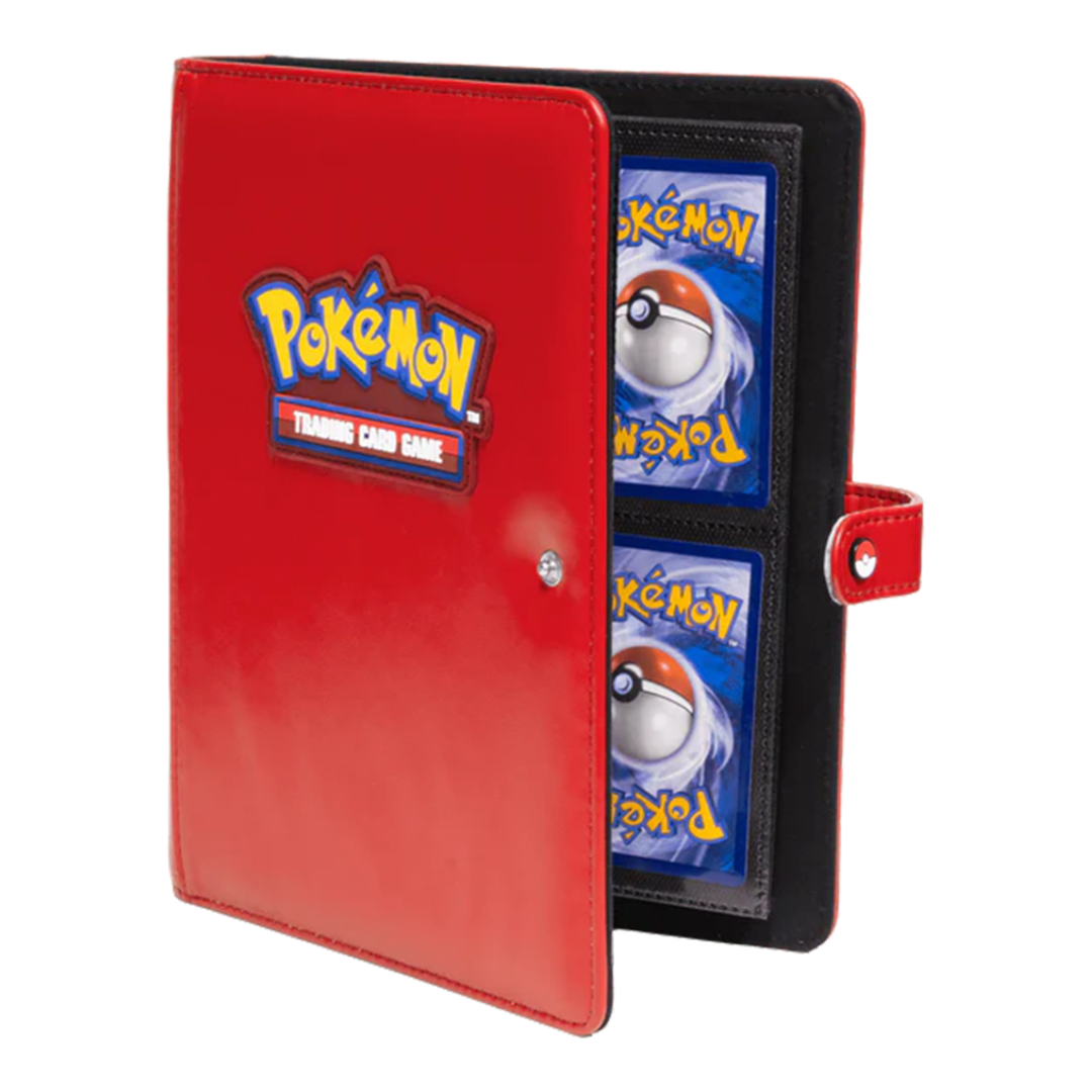 Ultra Pro | Premium Red | 4-Pocket Snap Binder
