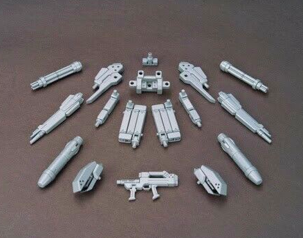 Bandai: HGBC Powered Arms Powereder Set – Zubehör für Gundam Modellbausätze (1/144)