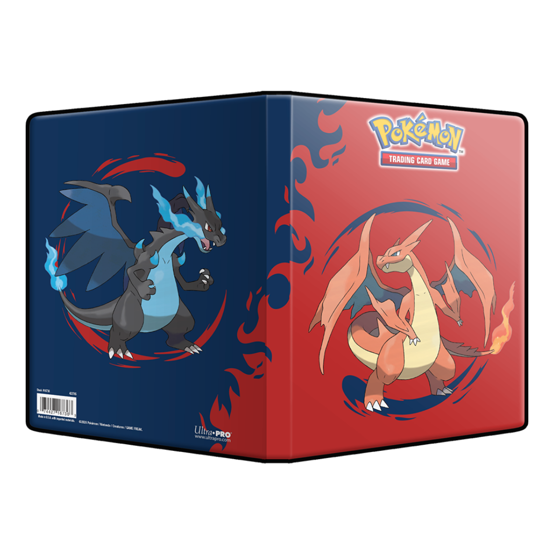 Ultra Pro | Mega Charizard X & Mega Charizard Y | 4-Pocket Portfolio