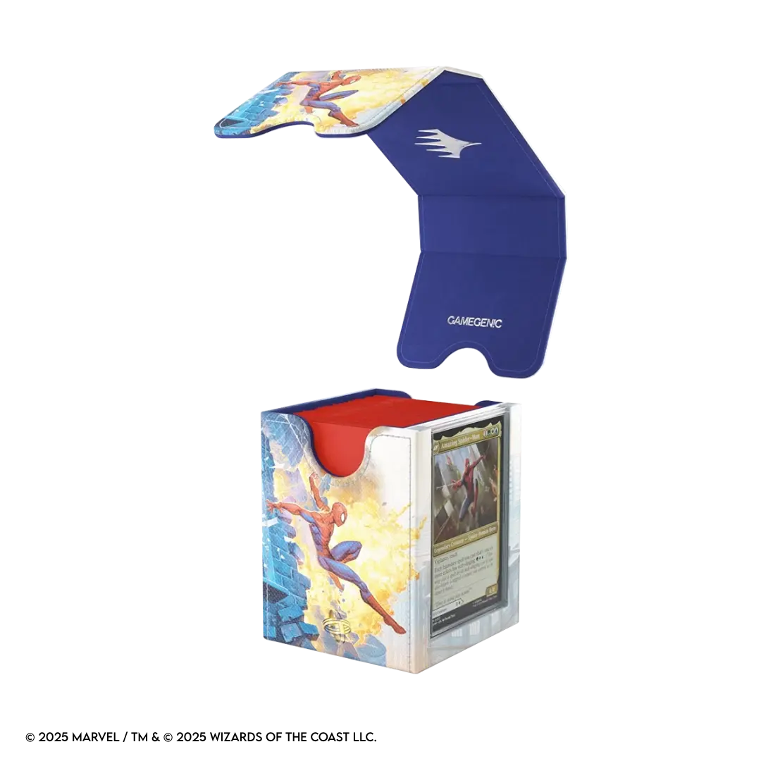 Gamegenic | Magic: The Gathering - Spider-Man / Green Goblin | Deckbox Art Squire Plus 100+ XL Convertible