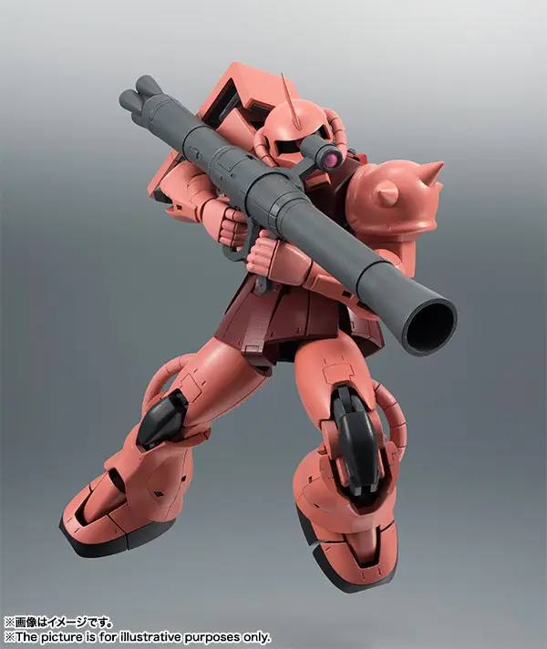 Tamashii Nations | MS-06S Chars Zaku (Version A.N.I.M.E.) The Robot Spirits (13cm)| Gundam